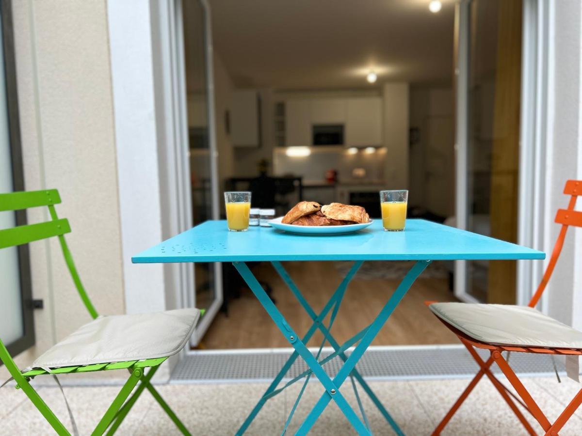 Studio Spacieux 4 Personnes Avec Terrasse Privee & Bureau - Gare A 4Min, Paris En 30Min Villiers-sur-Marne Exterior photo